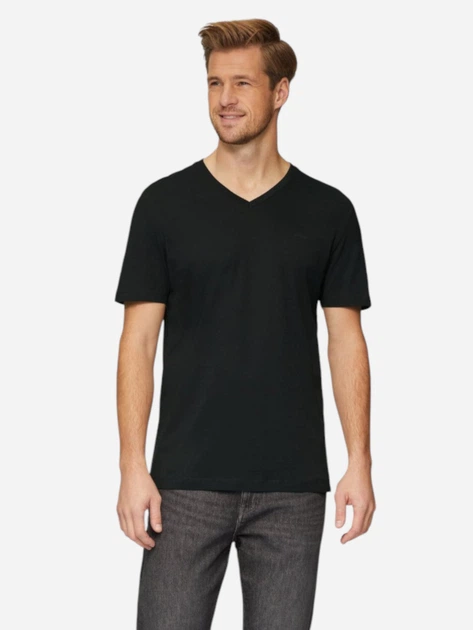 T-shirt męski bawełniany s.Oliver 10.3.11.12.130.2153534-9999 L Czarny (4099976465261) - obraz 4