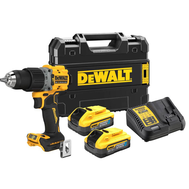 Дрель-шуруповерт аккумуляторная безщеточная ударная DeWALT DCD805H2T ...