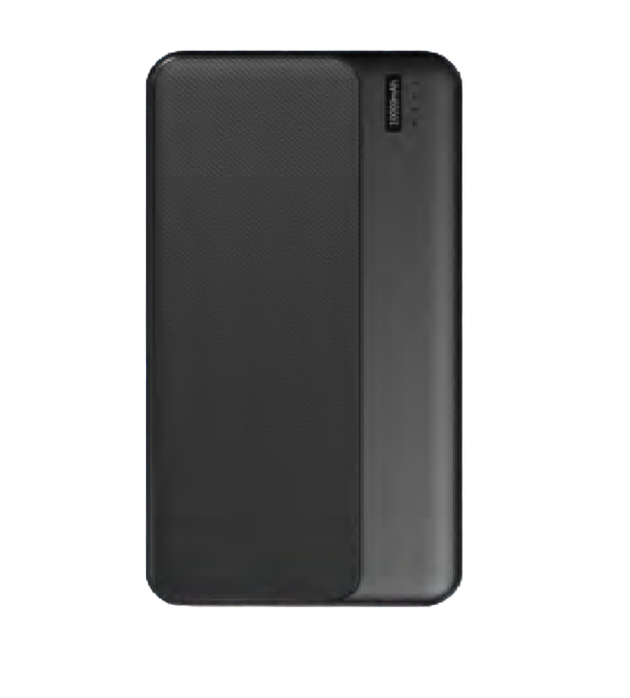 Power Bank - Портативна батарея 10.000 mAh. чорний - GP-10B GRUNHELM - изображение 2