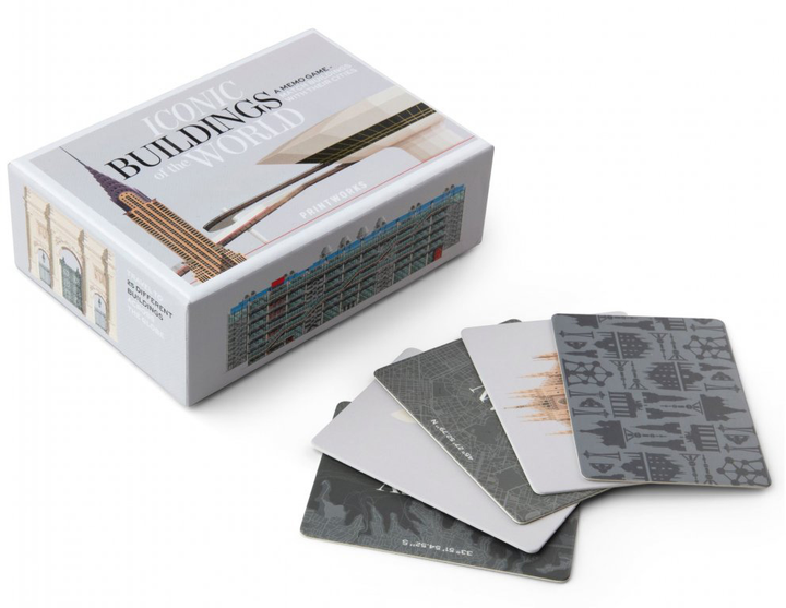 Gra planszowa Printworks Memory Famous Buildings (7350108171854) - obraz 3