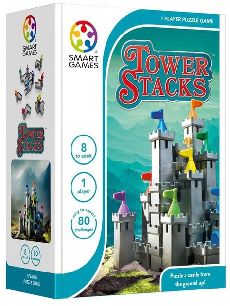 Настільна гра Smart Games Tower Stacks (5414301524960) - зображення 1