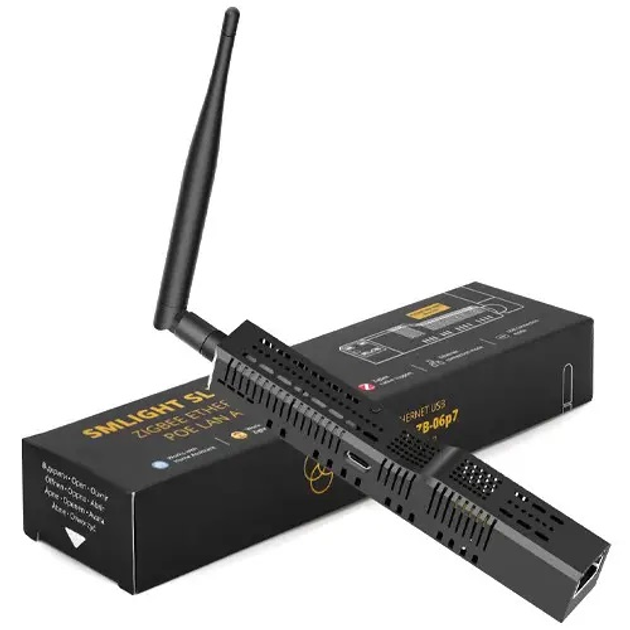 Координатор контроллер с Ethernet и Wi-Fi Zigbee3.0, SMLight SLZB-06P7 - изображение 2