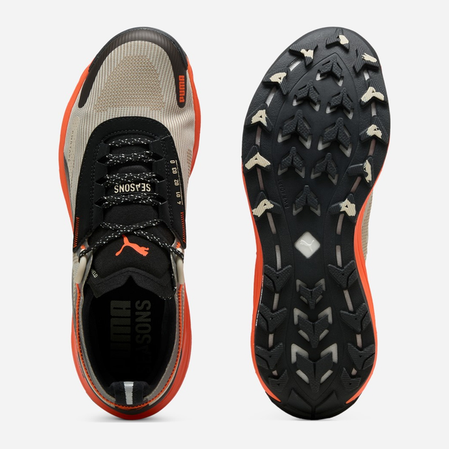 Buty do biegania męskie Puma Voyage Nitro 3 310237-04 42 (8UK) Beżowe (4067979755917) - obraz 3