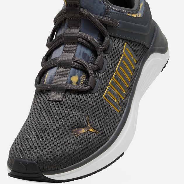 Чоловічі кросівки для бігу Puma Softride Astro Slip Metaspeed Camo Shado 379547-01 40.5 (7UK) Темно-сірі (4099686457068) - зображення 6