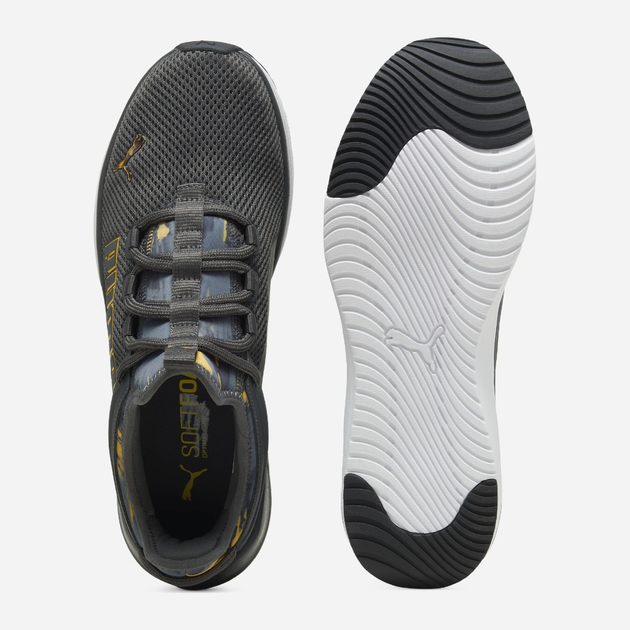 Чоловічі кросівки для бігу Puma Softride Astro Slip Metaspeed Camo Shado 379547-01 44.5 (10UK) Темно-сірі (4099686457129) - зображення 4
