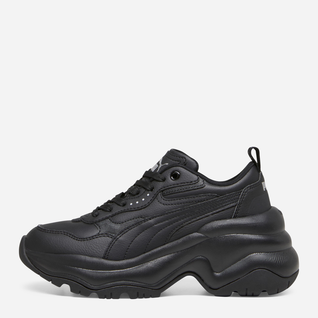 Sneakersy damskie na wysokiej platformie Puma Cilia Wedge 393915-03 39 (6UK) Czarne (4099683070765) - obraz 3