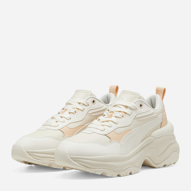 Sneakersy damskie na wysokiej platformie Puma Cilia Wedge 393915-11 40 (6.5UK) Mleczne (4067979387491) - obraz 3