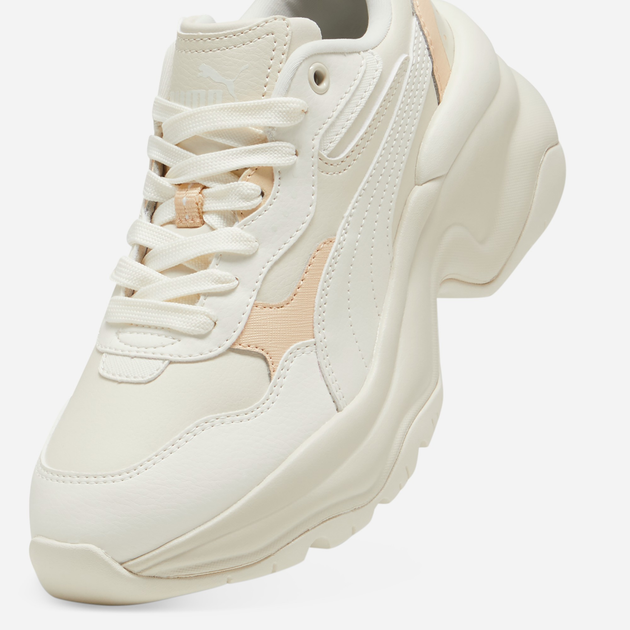 Sneakersy damskie na wysokiej platformie Puma Cilia Wedge 393915-11 40 (6.5UK) Mleczne (4067979387491) - obraz 6