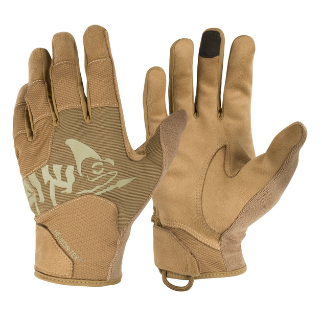 Рукавиці повнопалі Helikon-Tex All Round Tactical Gloves Coyote M - зображення 1