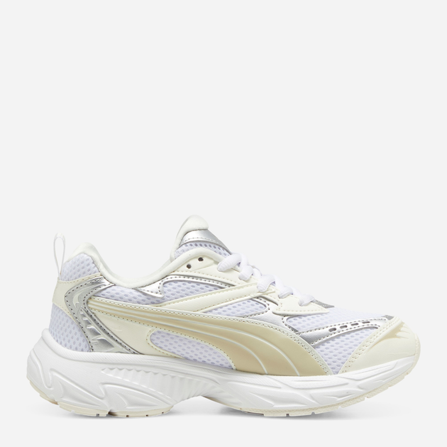 Жіночі кросівки Puma Morphic Metallic 397298-01 39 (6UK) Біле (4099686651947) - зображення 1