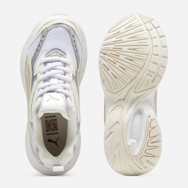 Buty sportowe damskie Puma Morphic Metallic 397298-01 37.5 (4.5UK) Białe (4099686651916) - obraz 5