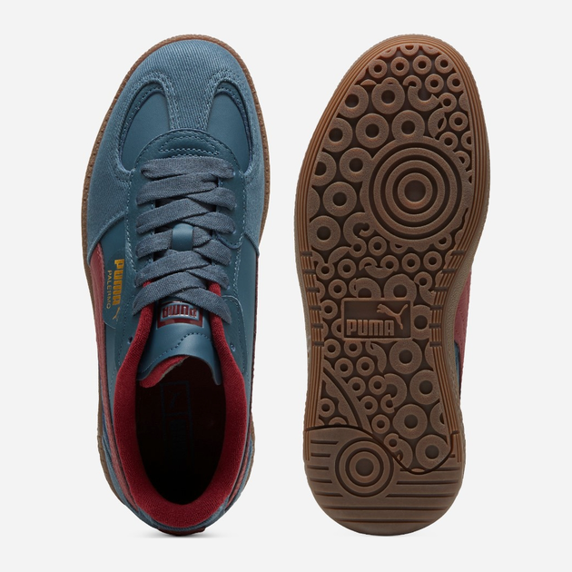 Жіночі кеди низькі Puma Palermo Moda Corduroy 398529-02 40.5 (7UK) Темно-бірюзові (4067979554329) - зображення 4