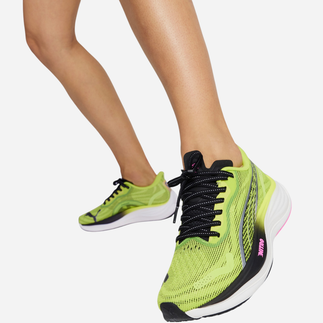Buty do biegania damskie Puma Velocity NITRO 3 Psychedelic Rush 380081-01 38 (5UK) Seledynowe (4099686442705) - obraz 3