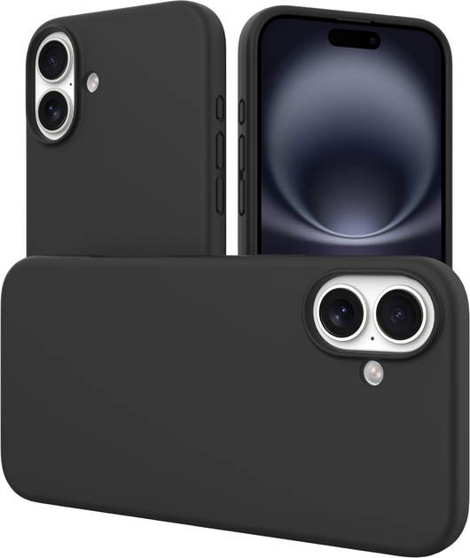Панель Nevox StyleShell Shock для Apple iPhone 16 Black (4250686413786) - зображення 3