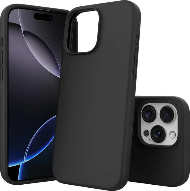 Etui Nevox StyleShell Shock do Apple iPhone 16 Pro Black (4250686413809) - obraz 4