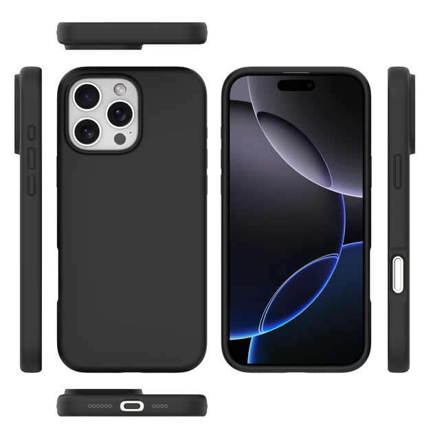Etui Nevox StyleShell Shock do Apple iPhone 16 Pro Max Black (4250686413816) - obraz 6