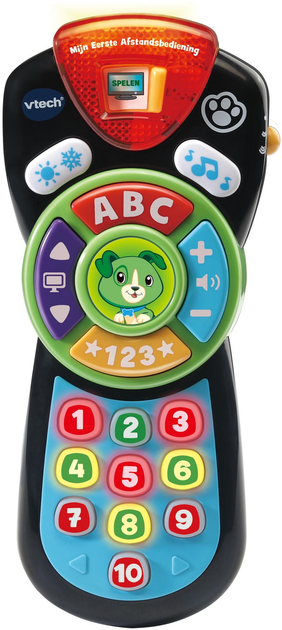 Zabawka interaktywna VTech Baby Mój pierwszy pilot zdalnego sterowania (3417766062727) - obraz 1