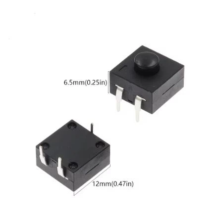 Кнопка для фонарика YT-1212-213ВS ON-ON-OFF 1A 3pin Фиксация Черная (89) - Фото 2 Кнопка для фонарика YT-1212-213ВS ON-ON-OFF 1A 3pin Фиксация Черная (89) - изображение 2