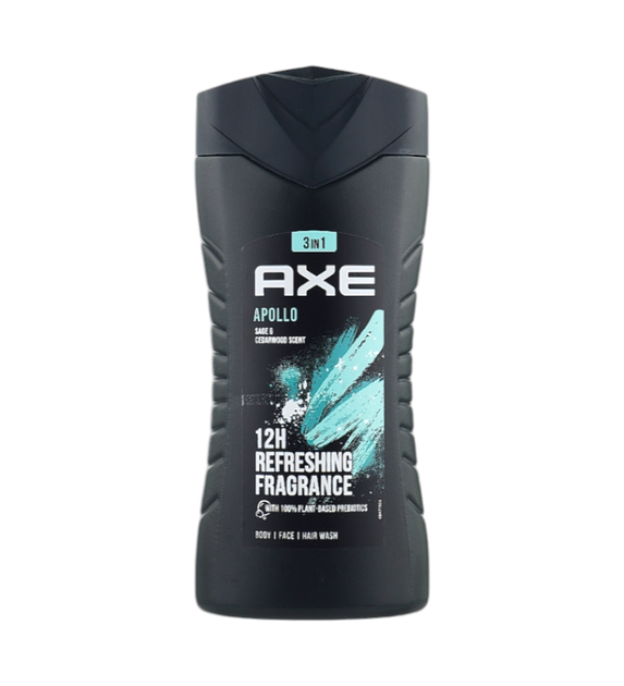 Гель для душу AXE 3 в 1 APOLLO 250 мл. 9779 - Фото 1 Гель для душу AXE 3 в 1 APOLLO 250 мл. 9779 - изображение 1