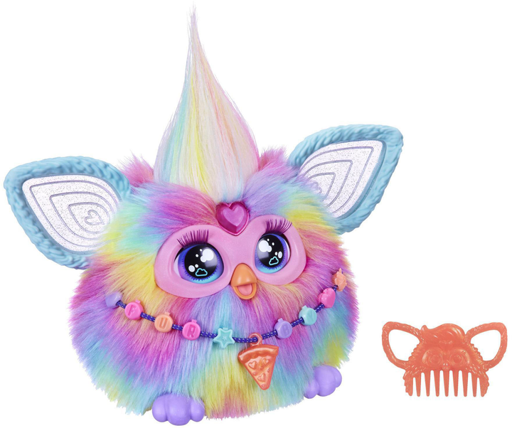 М'яка іграшка Hasbro Furby Tie Dye Різнокольоровий (5010996287571) - зображення 1