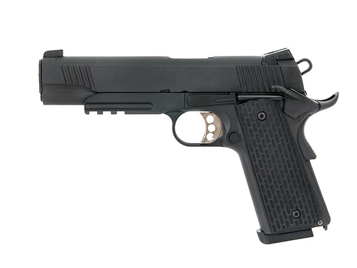 Страйкбольный пистолет COLT 1911 Kimber R28 – BLACK [Army Armament] (для страйкбола) - изображение 1