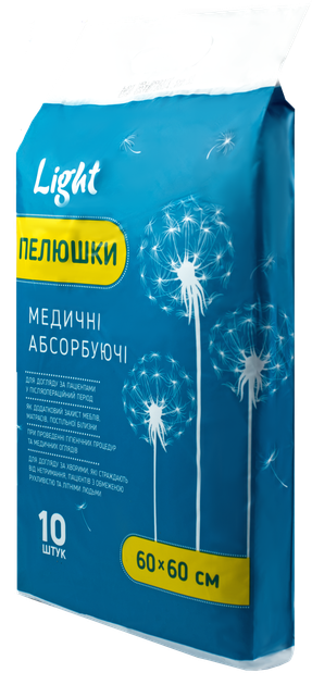 Одноразові пелюшки Light 60x60 см, 10 шт - зображення 2