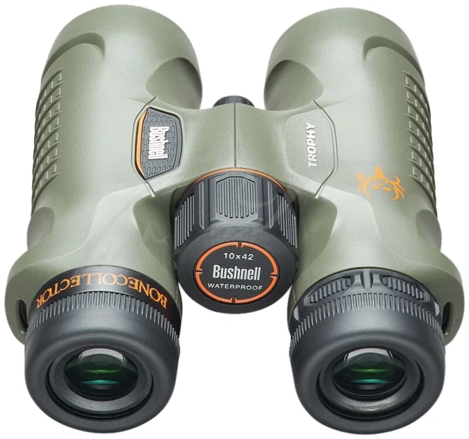Бінокль Bushnell Trophy Bone Collector Green 10x42 мм - зображення 2