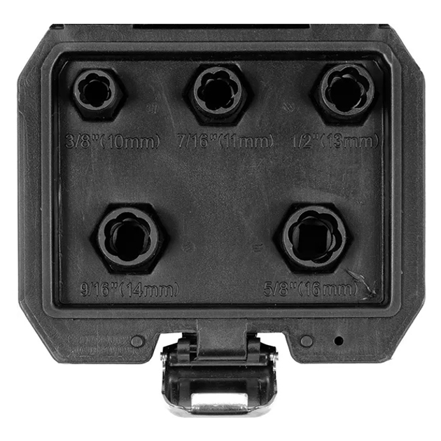 Набір екстракторів для пошкоджених болтів 5 предметів YATO