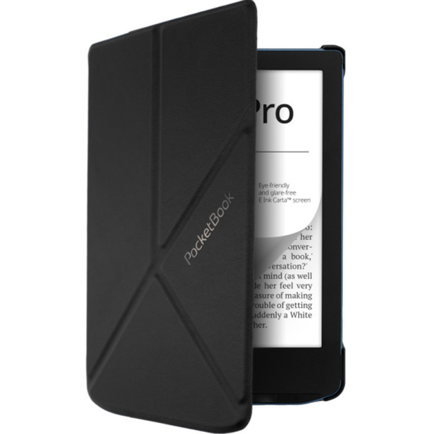 Обложка для электронной книги PocketBook 6" PB629/634 Origami cover Black (H-SO-634-K-WW) - изображение 3