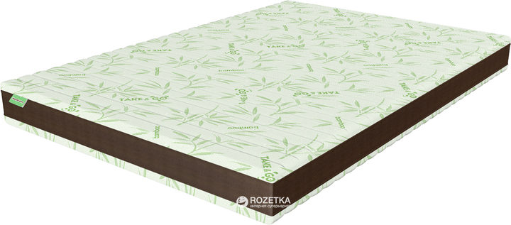 Матрас Take&Go Bamboo NeoGreen 160x190 см (2021231601901) – фото ...