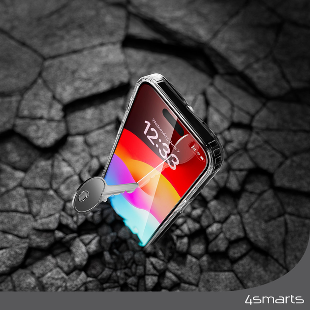 Комплект панель + скло 4smarts 360° Premium Protection Set для Apple iPhone 15 Pro сумісний з MagSafe Transparent (4252011906772) - зображення 7