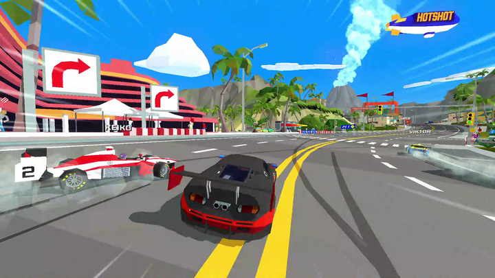 Gra Nintendo Switch Hotshot Racing (Klucz elektroniczny) (5060760882167) - obraz 5