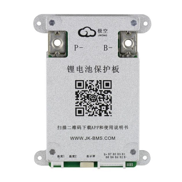Активний балансир JiKong JK-BD4A8S4P BMS для акумуляторів LiFePO4/LTO 4S-8S 40A 0.4A з кнопкою - Фото 2 Активний балансир JiKong JK-BD4A8S4P BMS для акумуляторів LiFePO4/LTO 4S-8S 40A 0.4A з кнопкою - зображення 2