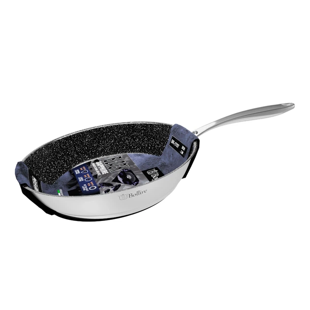 Patelnia Bollire Black Sapphire ze stali nierdzewnej nieprzywierająca (BR-1707) 28 cm (4752132003539) - obraz 2