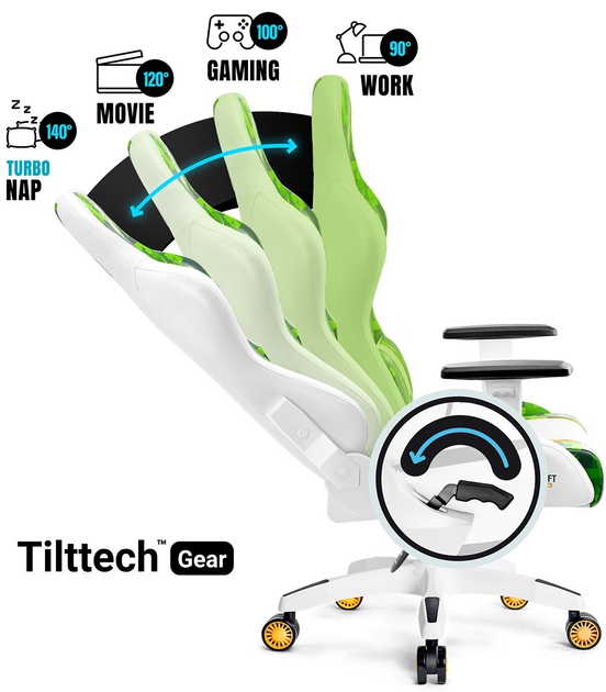 Ігрове крісло Diablo X-One 2.0 King Size Craft Edition (5902560338621) - зображення 5