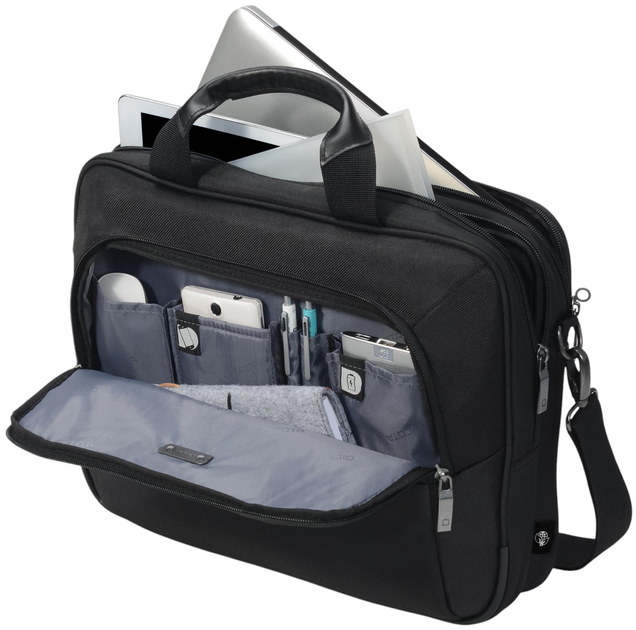 Сумка для ноутбука Dicota Eco Top Traveller SELECT 14-15.6" Black (D31644-RPET) - зображення 5