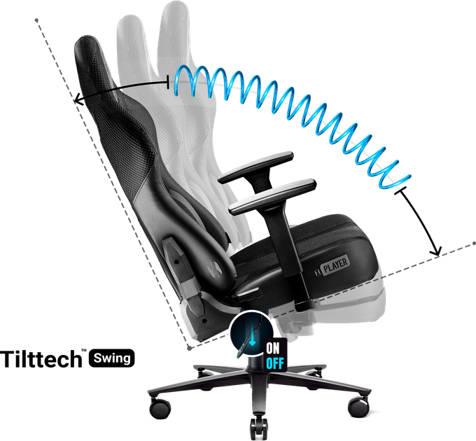 Ігрове крісло Diablo X-Player 2.0 King Size Black (5902560337778) - зображення 5