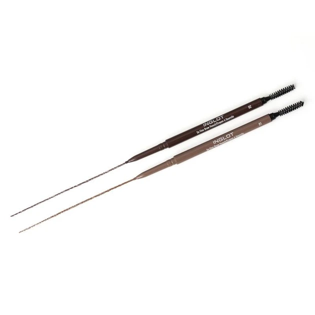 Олівець для брів Inglot So Fine brow pencil № 01 світло-коричневий - Фото 5 Олівець для брів Inglot So Fine brow pencil № 01 світло-коричневий - изображение 5