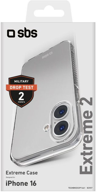 Панель SBS Extreme Cover X2 для Apple iPhone 16 (TEUNBKEX2IP1661) - зображення 3