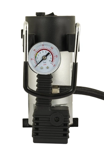 Компресор автомобільний Wertvoll 12 V 150 PSI 8 A 100 Вт 37 л/хв сумка AC-2137 - изображение 4