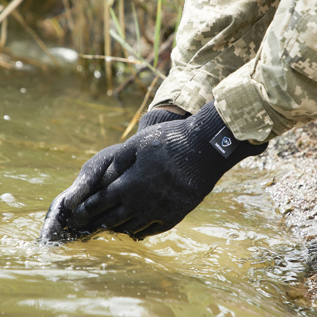 Рукавички водонепроникні DexShell ToughShield DG458N Чорний розмір L AI1044 - зображення 2