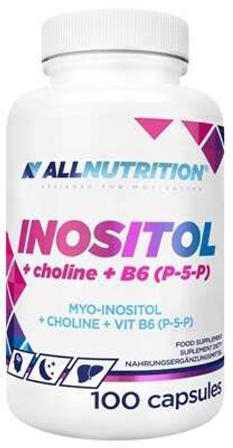 Witaminy Sfd Allnutrition Inositol + Choline + B6 100 kapsułek (5902837748672) - obraz 1