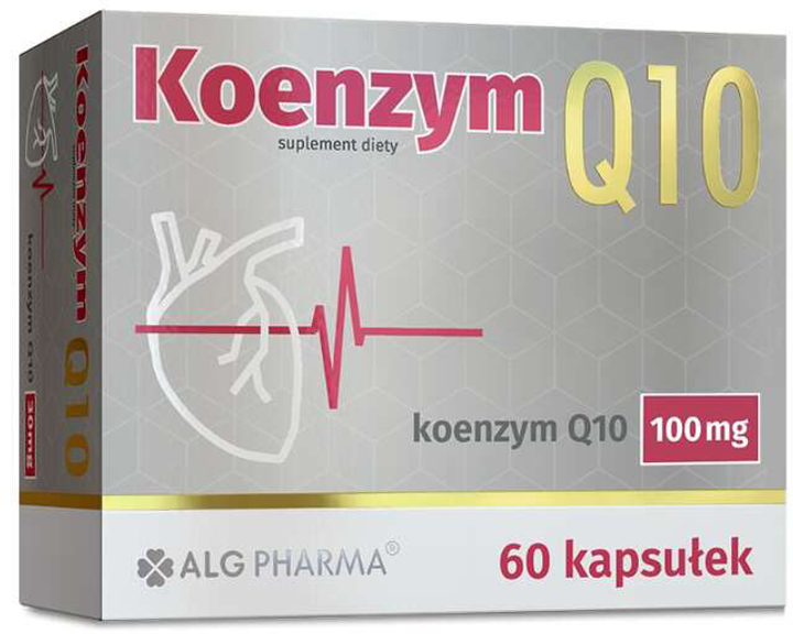 Вітаміни Alg Pharma Коензим Q10 60 капсул (5908288911887) - зображення 1