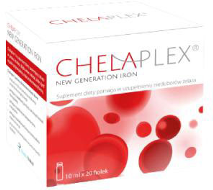 Witaminy Establo Pharma Chelaplex 20 fiolek x 10 ml (5905669625111) - obraz 1