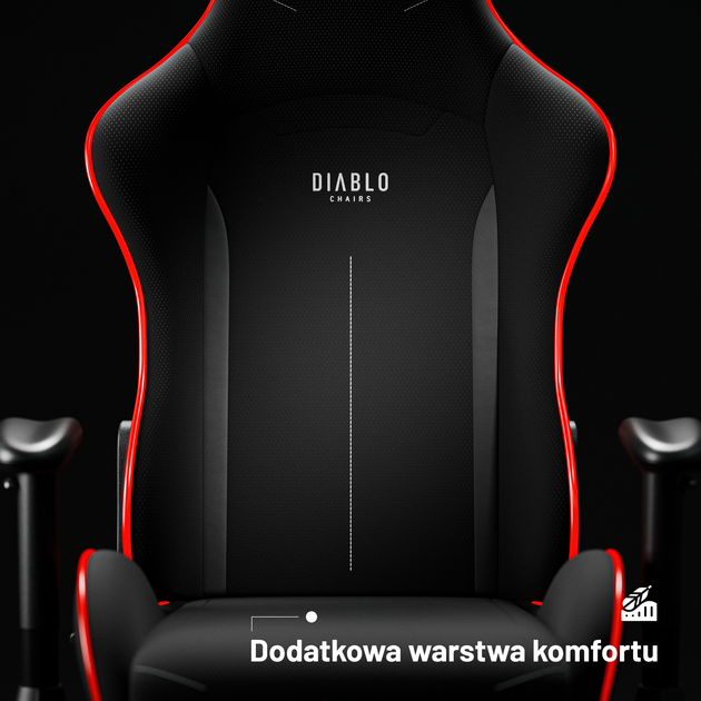 Ігрове крісло Diablo X-Starter LED RGB Black (5904405576342) - зображення 7