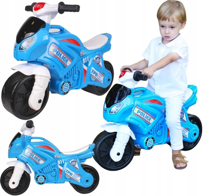 Jeździk Technok Bike Błękitny (4823037606467) - obraz 4