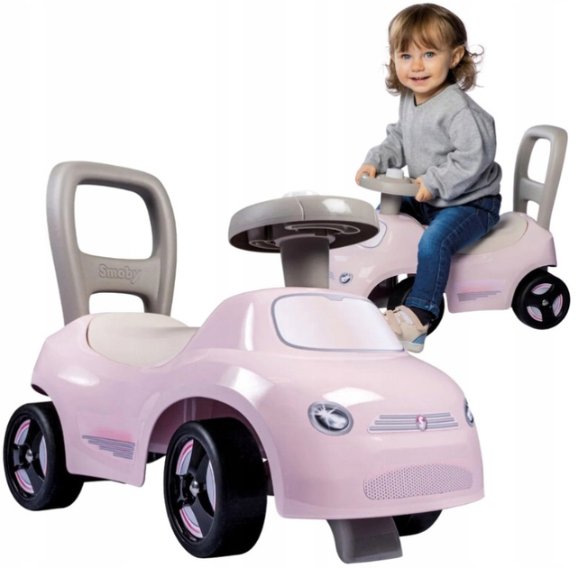 Машинка-каталка Smoby Ride-On Рожева (3032160109672) - зображення 4