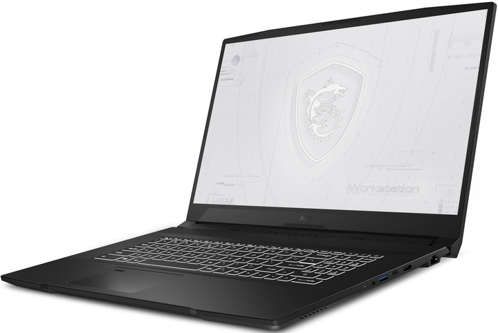 Ноутбук 17.3" MSI Workstation WF76 (11UJ-806) Gaming Intel Core i7-11800H RAM 32GB SSD 1TB GeForce RTX A2000 Win11 (UKR) - изображение 4