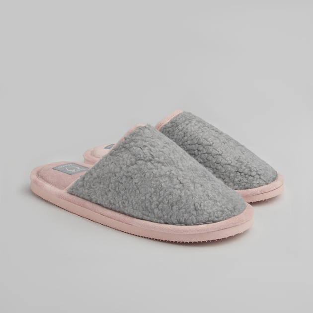 Жіночі домашні капці з закритим носком Twins HS-OZ YETI 36/37 Сірі (4820182028939) - Фото 1 Жіночі домашні капці з закритим носком Twins HS-OZ YETI 36/37 Сірі (4820182028939) - изображение 1
