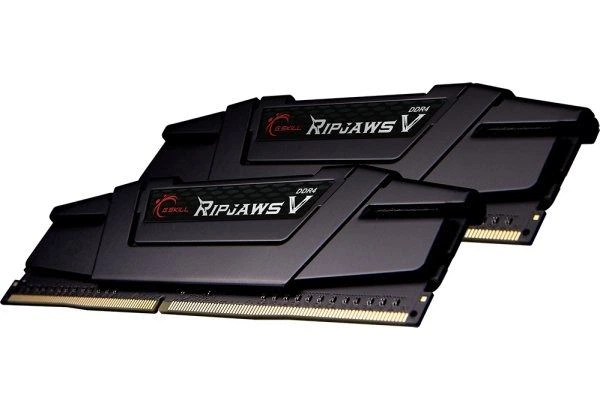 Модуль памяти для компьютера DDR4 32GB (2x16GB) 3600 MHz Ripjaws V G.Skill (F4-3600C18D-32GVK) - Фото 3 Модуль памяти для компьютера DDR4 32GB (2x16GB) 3600 MHz Ripjaws V G.Skill (F4-3600C18D-32GVK) - изображение 3